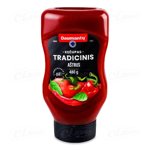 Кетчуп Daumantu «Традиційний пікантний» 31%, 480г