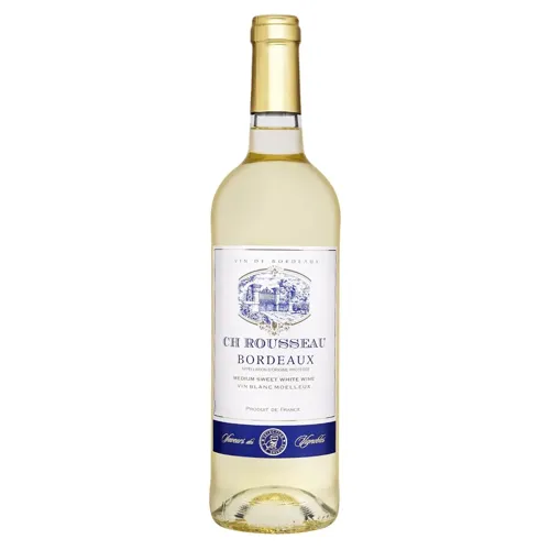 Вино CH Rousseau Blanc Moelleux Bordeaux біле напівсолодке 11% 0,75л