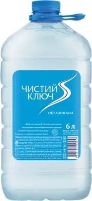 Вода питна Чистий ключ, негазована, 6,0л