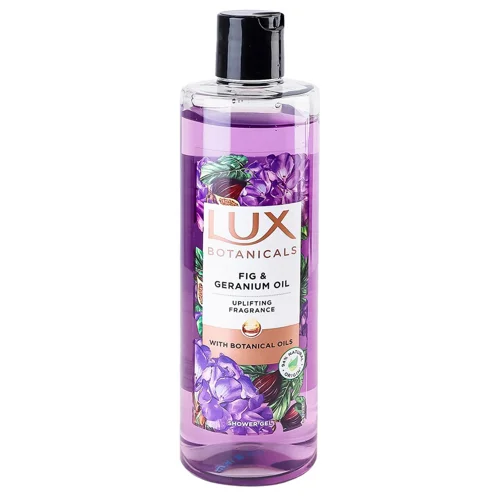Гель для душу Lux Botanicals Fig&Geranium Oil 480мл