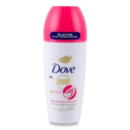 Антиперспірант Кульковий Dove Dragon Fruit & Coconut Cream, Advanced Care, 50мл