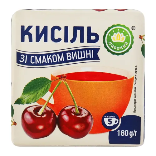 Кисіль Вишенька Ласочка м/у 180г