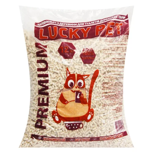 Наповнювач Lucky Pet Premium з деревини 12кг