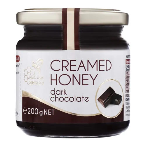 Крем-мед з чорним шоколадом Nectar Senco с/б 200г