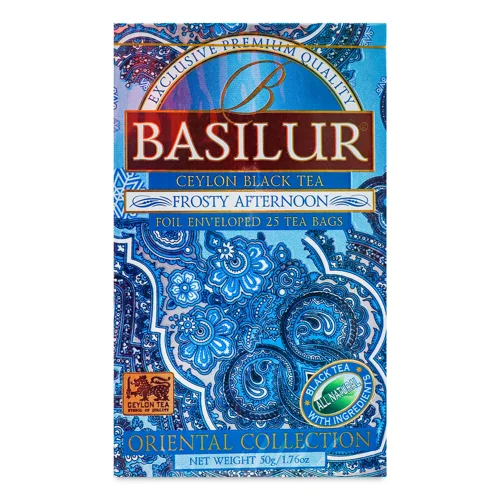 Чай чорний Basilur Oriental Frosty afternoon 25*2г