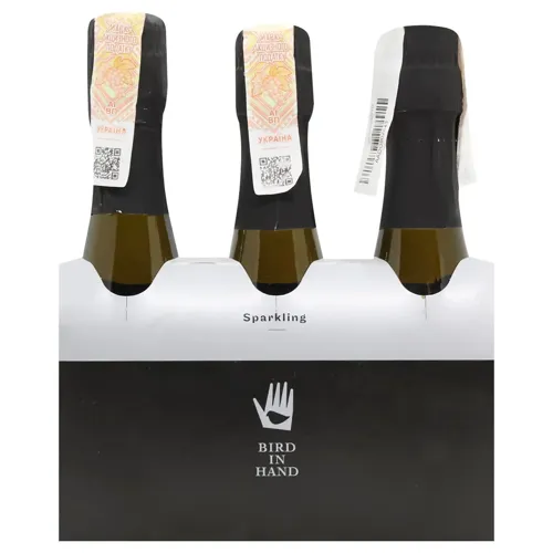 Вино ігристе Bird in Hand Sparkling Piccolo рожеве брют 12,5% 3шт*200мл