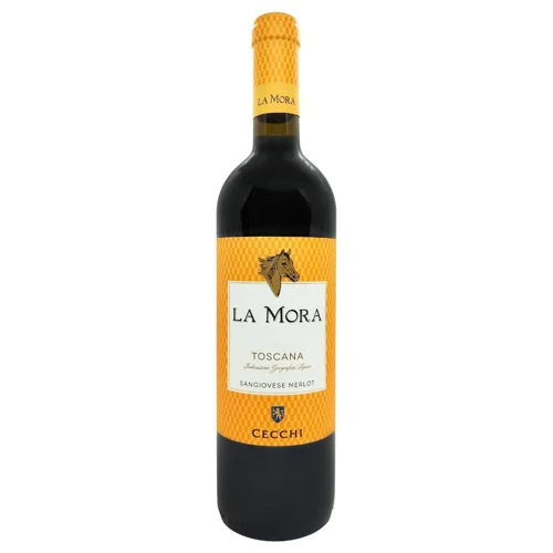 Вино Cecchi LA MORA SANG. MERL. 0,75л сухе черв. 13%Італія
