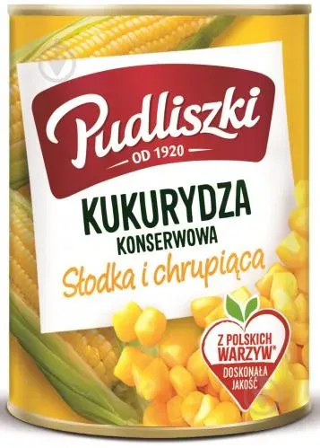 Цукрова кукурудза 400г ТМ Pudliszki