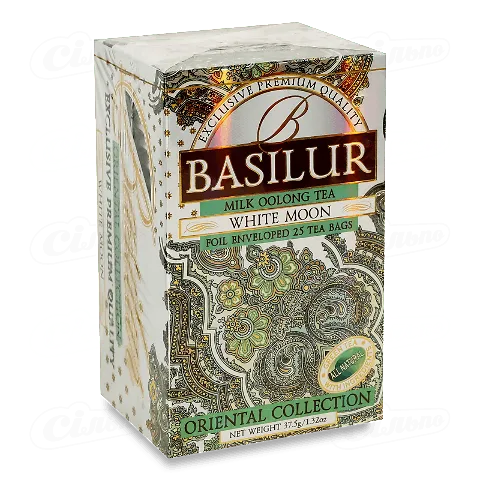 Чай зелений Basilur Oriental White moon улун, 25*1,5г