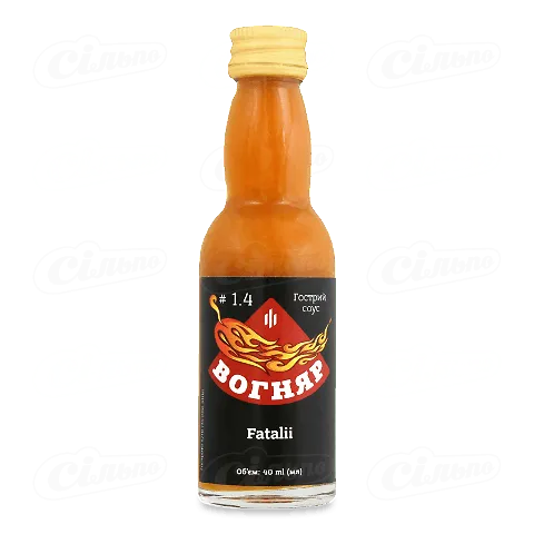 Соус «Вогняр» «Фаталі» гострий, 40мл