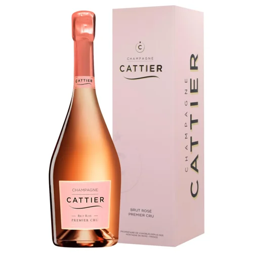 Шампанське Cattier Brut Rose Premier Cru рожеве брют 12,5% 0,75л