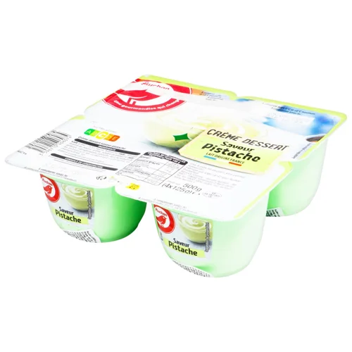 Крем-десерт Ашан з фісташкою 125г