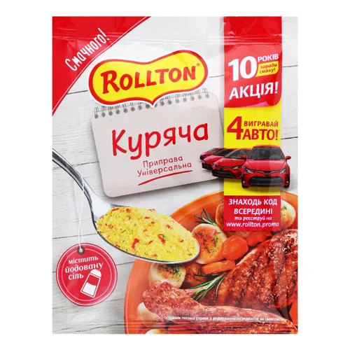 Приправа універсальна Куряча Rollton м/у 80г