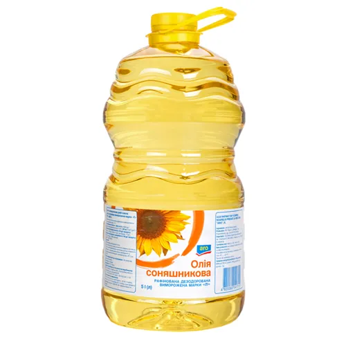 Олія соняшникова Aro рафінована дезодорована виморожена 5л