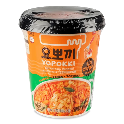Рапоккі Швидкого Приготування З Смаком Кімчі, В/ґ, 145г