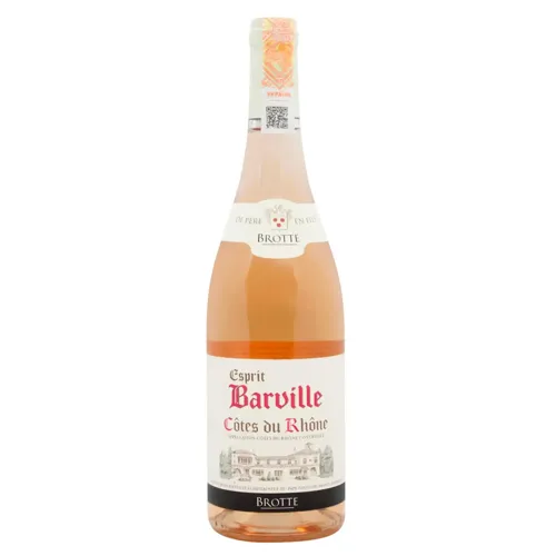 Вино Brotte Esprit Barville Cotes du Rhone рожеве сухе 13% 0,75л