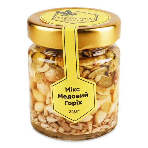 Мікс Медовий Горіх, Медова Еліта, С/Б 240г