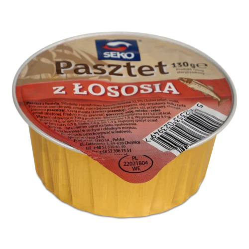 Паштет З Лосося Seko В/ґ 130г