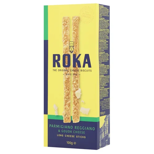 Палички сирні Roka з сиром пармезан 100г