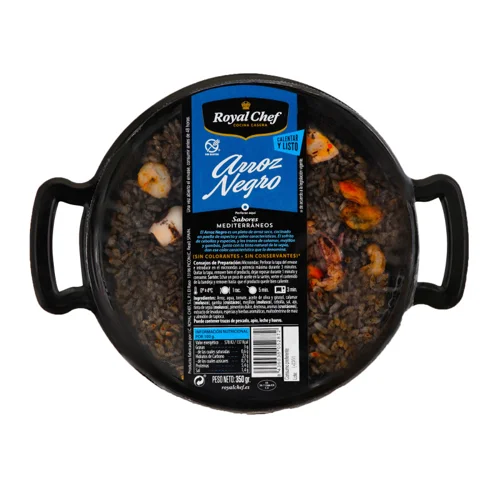 Суміш Чорного Рису З Морепродуктами Royal Chef, м/у, 350г
