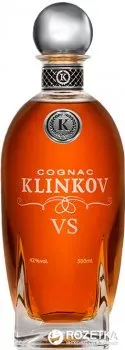 Коньяк Klinkov VIP VS 5 років витримки 0.5л 42%