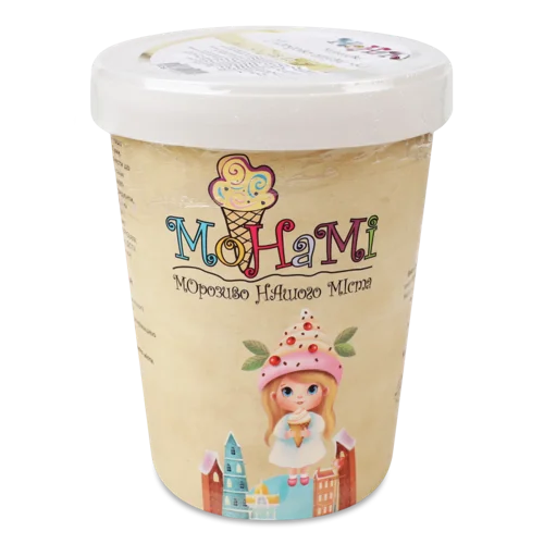 Морозиво Плодово-Ягідне Ківі Монамі В/ґ, Відро 500г