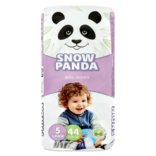 Дитячі Підгузки 5 Junior 11-25 кг Snow Panda, 44 шт, в/ґ