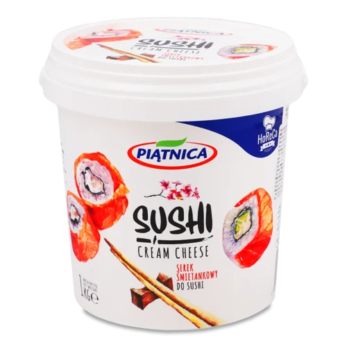Сир Вершковий Для Суші В/ґ 60% 1кг Відро Piatnica