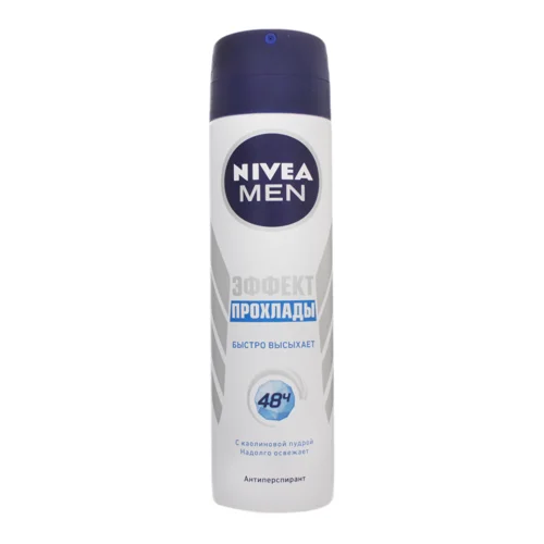 Дезодорант-спрей NIVEA Deo Ефект Прохолоди 150 мл антиперспірант чоловічий