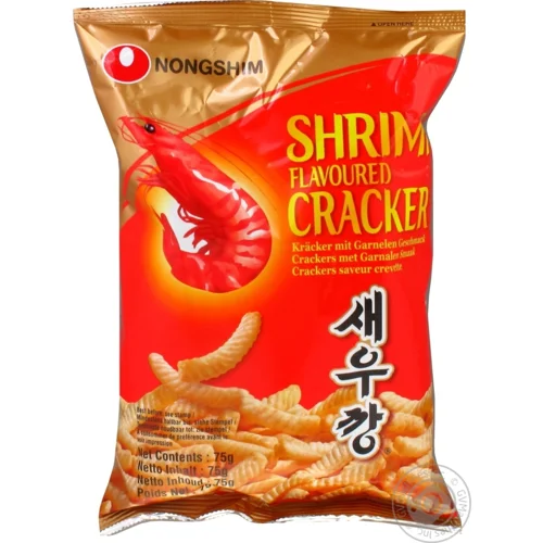 Крекер Nongshim зі смаком креветок 75г