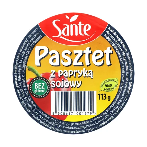 Паштет соєвий з паприкою Sante 133г