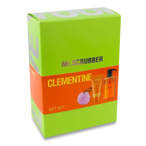 Подарунковий Набір Clementine Mr.Scrubber 3шт, в/к