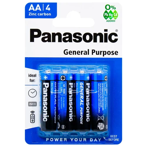 Батарейка Panasonic General Purpose AA 4шт