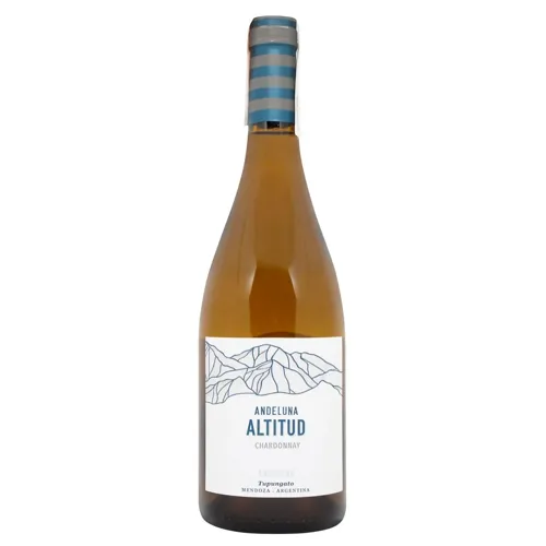 Вино Andeluna Altitud Chardonnay біле сухе 14% 0,75л