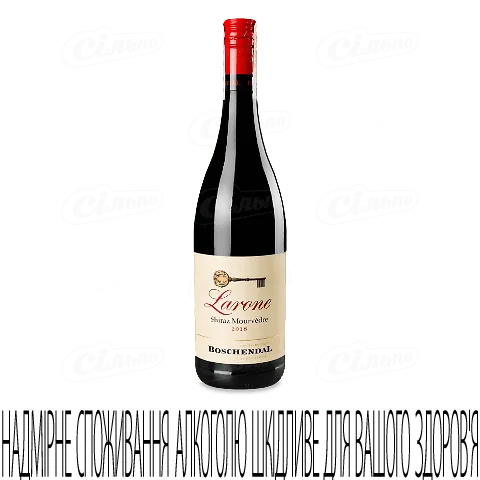 Вино червоне сухе Boschendal Favourites Larone Shiraz-Mourvedre, 0,75л