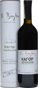 Вино ТМ N. Boyko "Кагор Український 17 років" 2004 червоне солодке 0.75л 16% Лімітований випуск