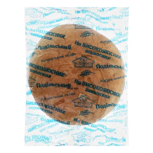 Хліб подільський пшеничний, 0,700 кг, без упаковки