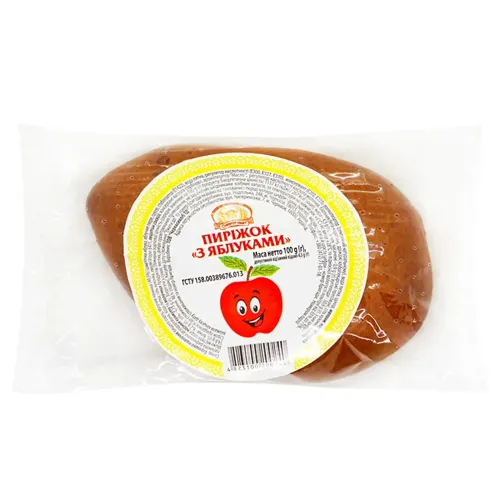 Пиріжки Формула смаку з яблуками, 100г