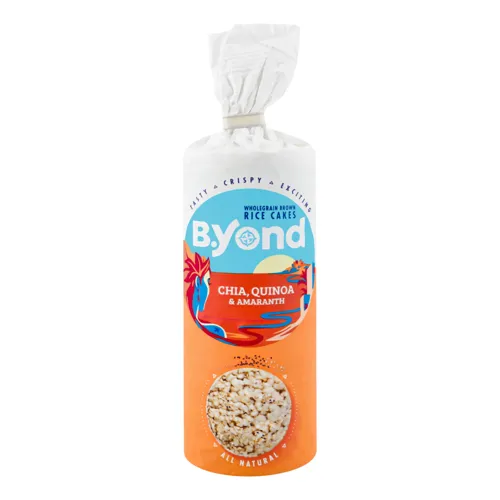 Хлібці рисові B.yond Чіа, Кіноа і амарант, 100г