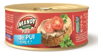 Паштет з курячої печінки 120г ТМ Mandy