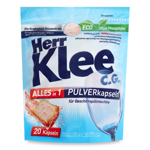 Капсули Для Миття Посуду Herr Klee, В/ґ, 20шт