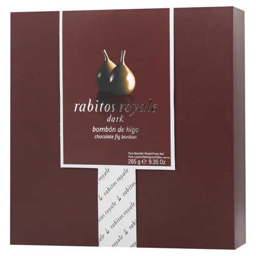 Цукерки Rabitos Royale iнжир в темному шоколаді 265г