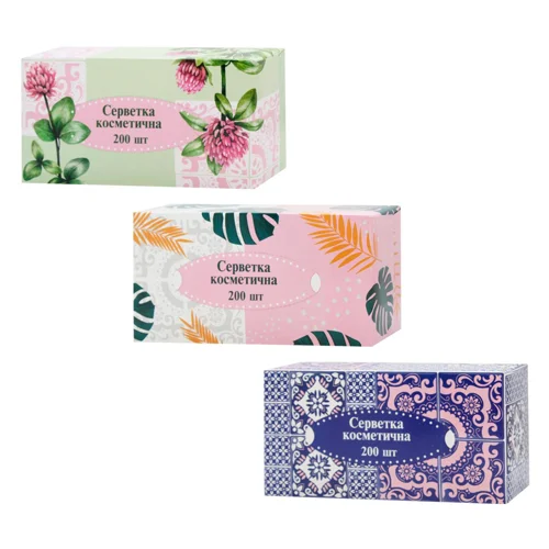 Серветки Silke Mix Tile 200шт