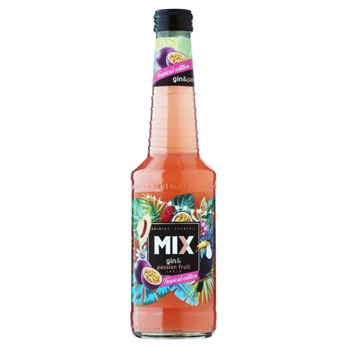 Напій слабоалкогольний MIX джин маракуйя 4% 0,33л