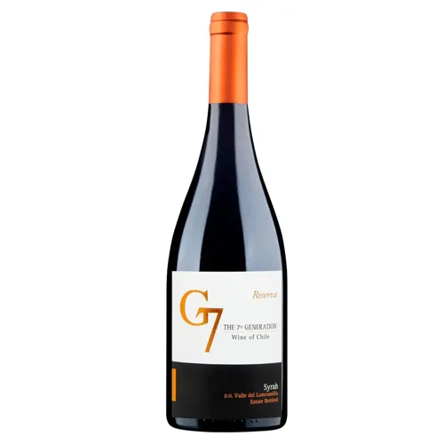 Вино G7 Reserva Syrah червоне сухе 14,5% 0,75л
