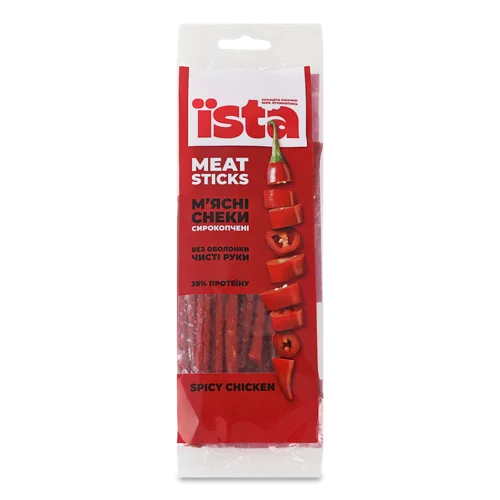 Снеки М'ясні Spicy Chicken В/К, 0.08 кг