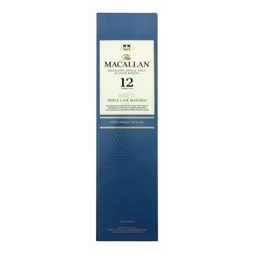 Віскі 0.7л 40% The Macallan Fine Oak 12 років