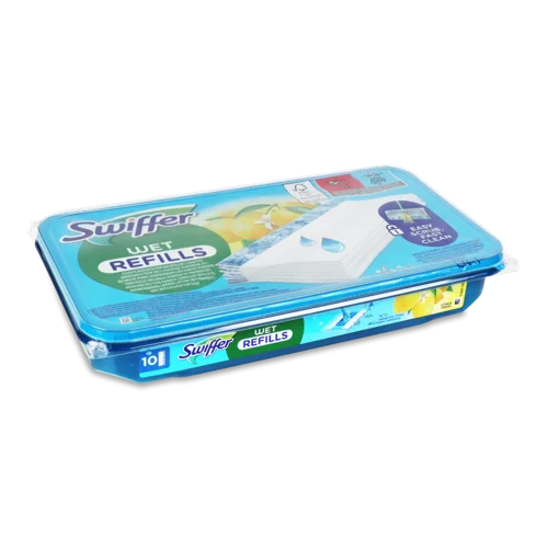 Вологі Серветки Swiffer Лимон, змінні, в/ґ, 20 шт