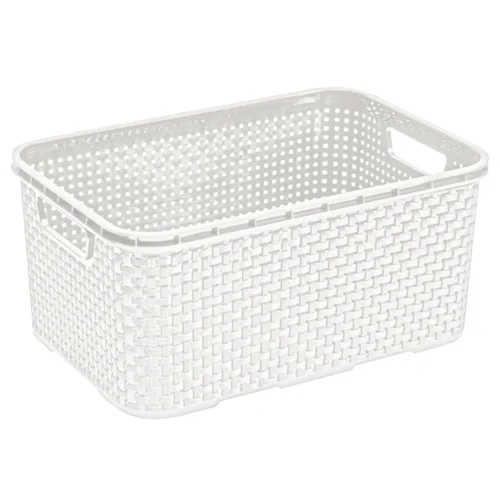 Кошик BranQ Rattan білий 7л