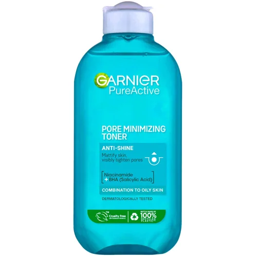 Тонік для обличчя Garnier Skin Naturals Pure Active 200мл